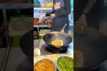 Delicious Fried Rice With Chili and Fried Pork By Lady - Asian Street Food #streetfood