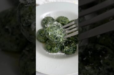 Italian Gnudi Recipe | Ricotta and Spinach recipe