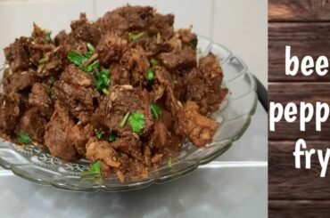 pepper beef fry l beef fry recipe l tasty way recipes #Shorts
