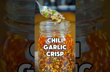 Chili Garlic Crisp - Perfect for any dish #chile #spicy #garlic #recipe #recipes #chiligarliccrisp