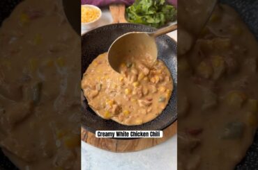 Creamy White Chicken Chili