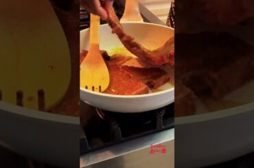 Pan Grilled T-Bone Steak, LET IT COOK!