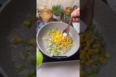 Quick easy Chili Cheese Corn Maggi Recipe #maggi #maggirecipe  #food #recipe #youtubeshorts #shorts