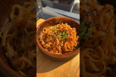 Crispy Chili Garlic Oil Noodles