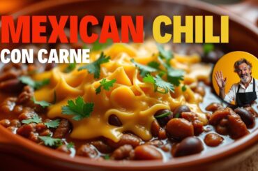 How to Make Classic Mexican Chili? Quick, Easy and Delicious!