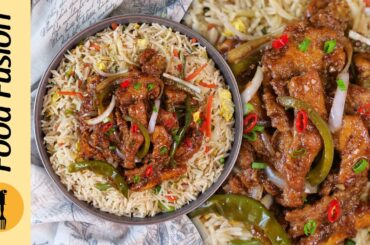 Chicken Chilli with Fried Rice Recipe by Food Fusion