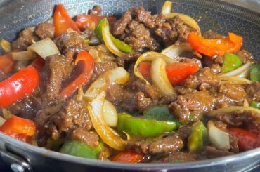 Easy Beef and Bell Pepper Stir fry ~ The One Stir Fry You NEED To Make!