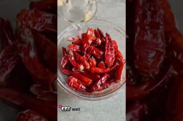 chili sauce recipe | dry red chili sauce | how to make red chili sauce | homemade chili sauce |