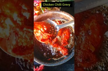 Chicken Chilli Gravy - EASY & DELICIOUS #Shorts #Viral #Ytshorts #Youtubeshort #Chicken