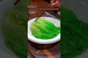 EASY VEGAN LETTUCE SALAD RECIPE #vegan #vegetarian #chinesefood #lettuce #salad #vegetables