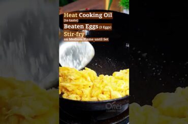 Stir-fried Eggs with Onion, Bell Pepper & Black Fungus #cookingvideo #homecooking #asianfood