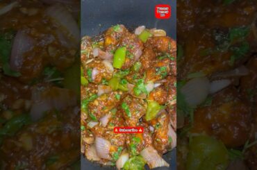 Easy Chicken chilli recipe | How to make chicken chilli #shorts  #shortsfeed #ytshorts