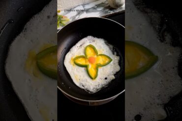 Egg Capsicum Omelett | #shorts #eggomelett #viral #trending #nadiaskitchen