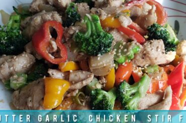 Butter Garlic Chicken|| garlic butter Pepper Chicken Recipe || Pepper Chicken Dry||Chicken