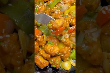 Chicken Chilli Recipe Asmr #shorts