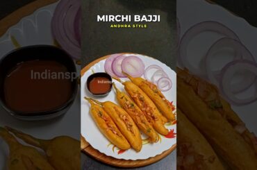 Mirch Bajji Recipe | Chilli Bajji #shorts #bajji #recipe #trending #viralvideo #youtubeshorts