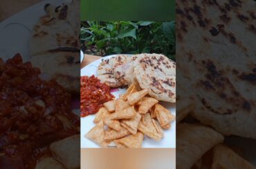 Evening Coconut Rotti Recipe | Tea Time Snack with Chili Sambol & Masala Tea | South Indian Style