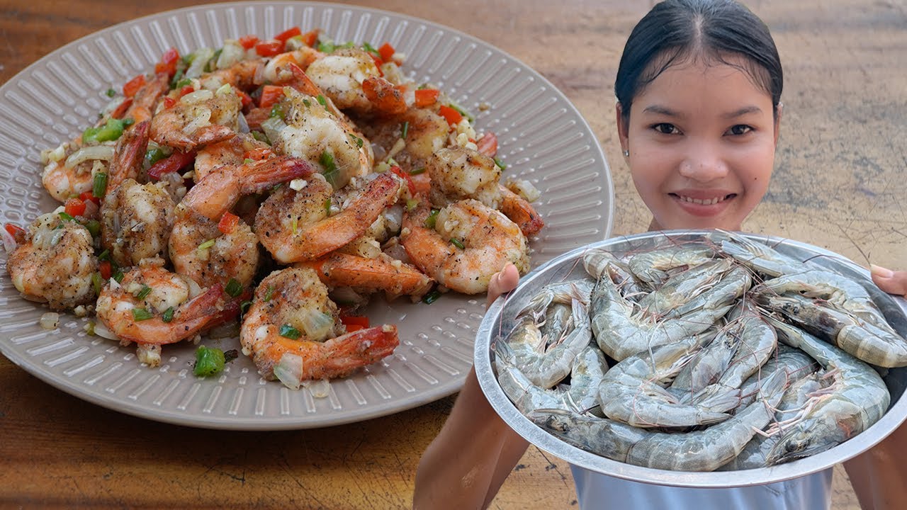Crispy Salt Pepper Shrimp Easy Pan Fried Shrimp Recipe The Best