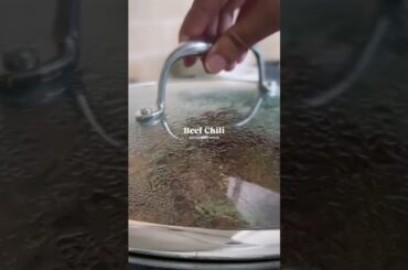 Chili Recipe | How To Make Homemade Beef Chili #onestopchop #shorts