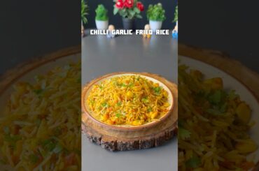 Viral Chilli Garlic Fried Rice #shorts #rice #friedrice #recipe #garlic