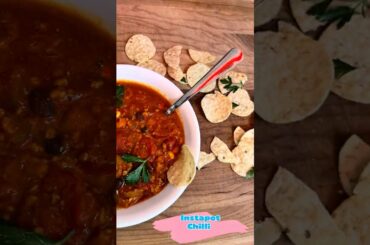 Instapot Chili in 32 minutes, little prep #easyrecipe #dinner ideas#quickmeals