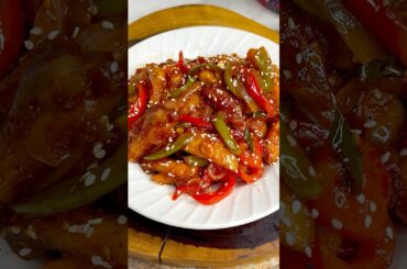 Honey chilli potato or chilli potato #youtubeshorts #shorts #ytshorts #recipe #cooking #easyrecipe