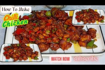 ||Chili Chicken Dry || Flavorful Delicious Chili Chicken Dry Recipe |Restaurant Style Chili Chicken|