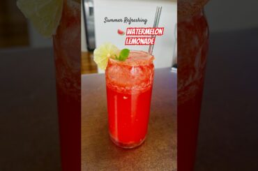 Watermelon lemonade #shorts #trending #ytshorts #reels #juice #youtubeshorts #viralvideo #youtube