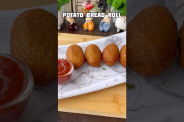 Trending recipe of potato bread roll #shorts #recipe #bread #potato #trending #viral #shortsfeed