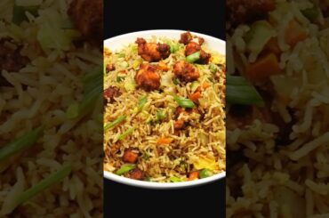 Chicken Fried Rice Recipe | Street Style Chicken Fried Rice | Lunch Box Recipes | Easy Party Recipes