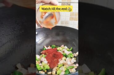 "Chicken Chili Recipe" Quick, easy, and full of flavor!#ChickenChili#EasyRecipe  #IndoChinese#shorts