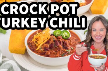 How to Make Crock Pot Turkey Chili | Quick & Flavorful!