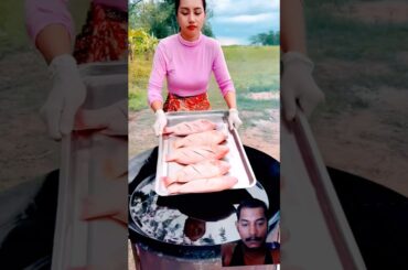 How to make crispy fish with chili cooking recipe | food eating challenge. #shorts #food #foryou