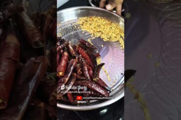 Homemade chilli flakes recipe l how to make chilli flakes at home in hindi #redchilliflakes #viral
