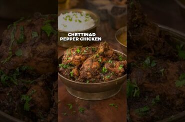 Chettinad Pepper Chicken Masala | Pepper Chicken Dry #shorts #pepperchicken