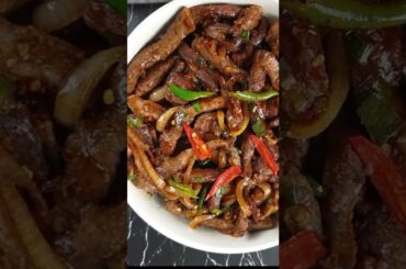 Crispy Beef Chilli - Recipe on my channel