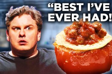 Tim Dillon Challenged Me To Make His Favorite Dish | Chef vs Cook
