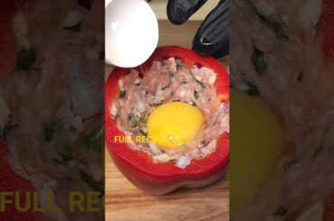 The tastiest stuffed pepper with minced meat. Without Sugar #recipe #meat