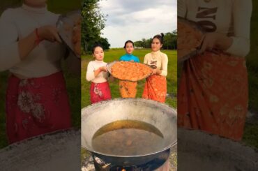 Cooking crispy chicken leg with chili recipe #short #subscribe #shortsfeed #shorts #shortvideo