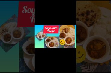 soya chili recipe#schooltiffinbox #ytshorts