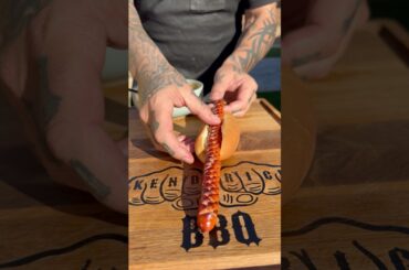 Foot Long Chili Cheese Dogs #hotdog #chilidog #bbq #footlong