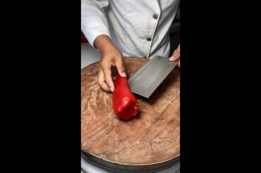 Slicing methods of chili