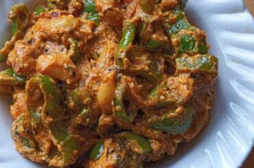 Chilli Garlic Curry Recipe | Curd Garlic Chili Recipe | Mahima Kitchen