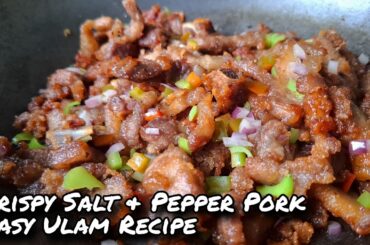Crispy Salt and Pepper Pork Belly | Another Easy Ulam Recipe!