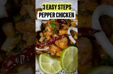 Easy Pepper Chicken Recipe Anyone Can Cook! Restaurant Style.