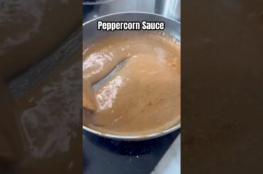 Peppercorn sauce with beef stock cubs | gravy | steak sauce | vegan | Halal recipe