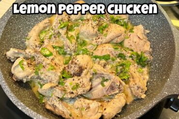 Juicy Lemon Pepper Chicken Recipe | Best Chicken Starter recipe
