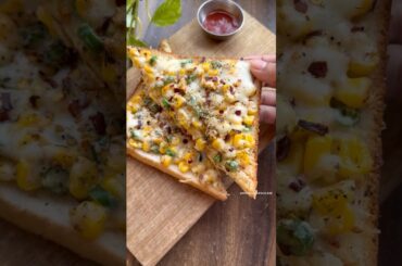 Chilli Cheese Corn Toast #shorts #shortsfeed