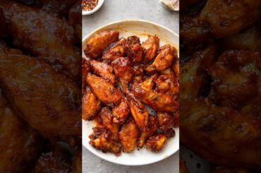 Sweet Chilli Chicken Wings. Recipe #shortsfood #food #cooking #recipes #lifestyle #tasty