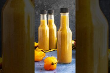 Mango-Habanero HOT SAUCE - Caribbean-Style